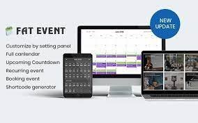 FAT Event – WordPress Event and Calendar Booking