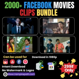 2000+ Facebook Movie Clips Bundle